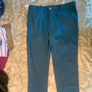 Maide Bonobos Blue Herringbone 34x32 slim